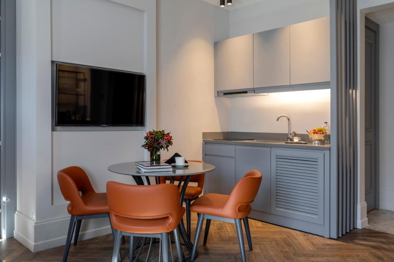 Wish More Hotel Sisli 伊斯坦布尔 外观 照片 Kitchenette in a serviced apartment